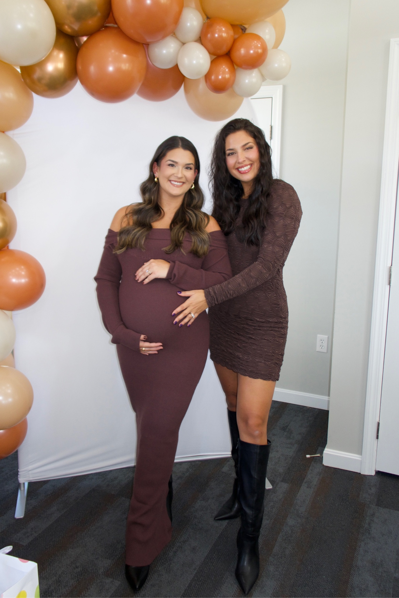 Baby shower guest fit 🐻🤎

#LTKParties #LTKBump #LTKSeasonal