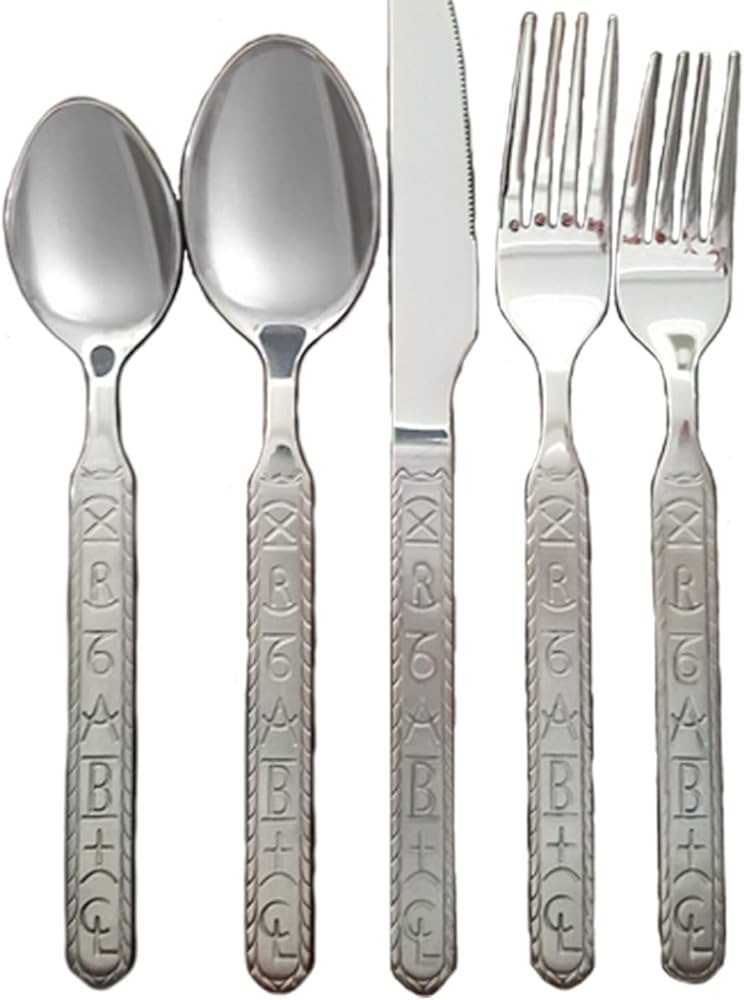 Ranch Brands Stainless Silverware Set (20 piece) by Cowboy Living | Amazon (US)