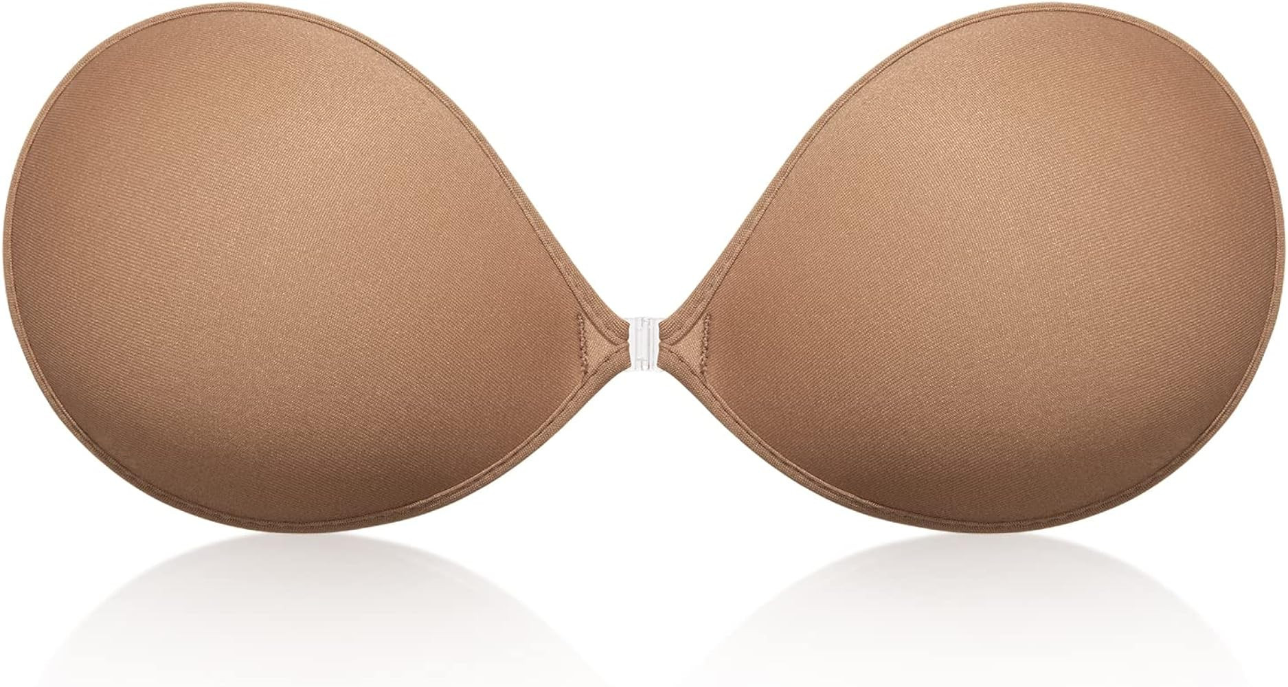 Wingslove Adhesive Bra Reusable Strapless Self Silicone Push-up Invisible Sticky Bras for Backles... | Amazon (US)