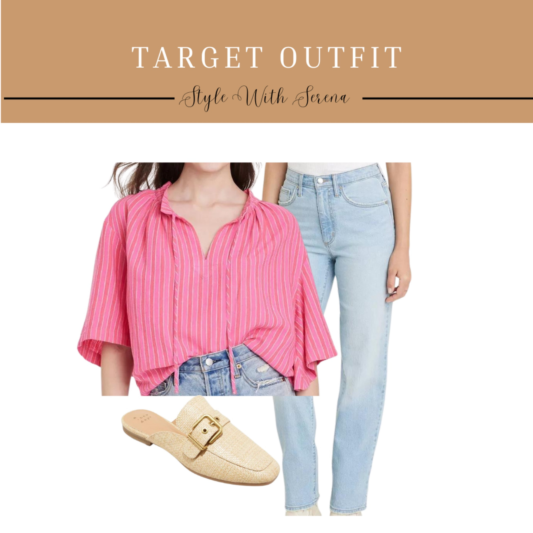 Target outfit, summer outfit, target finds, summer blouse, denim, mules 

#LTKStyleTip #LTKFindsUnder50 #LTKSeasonal