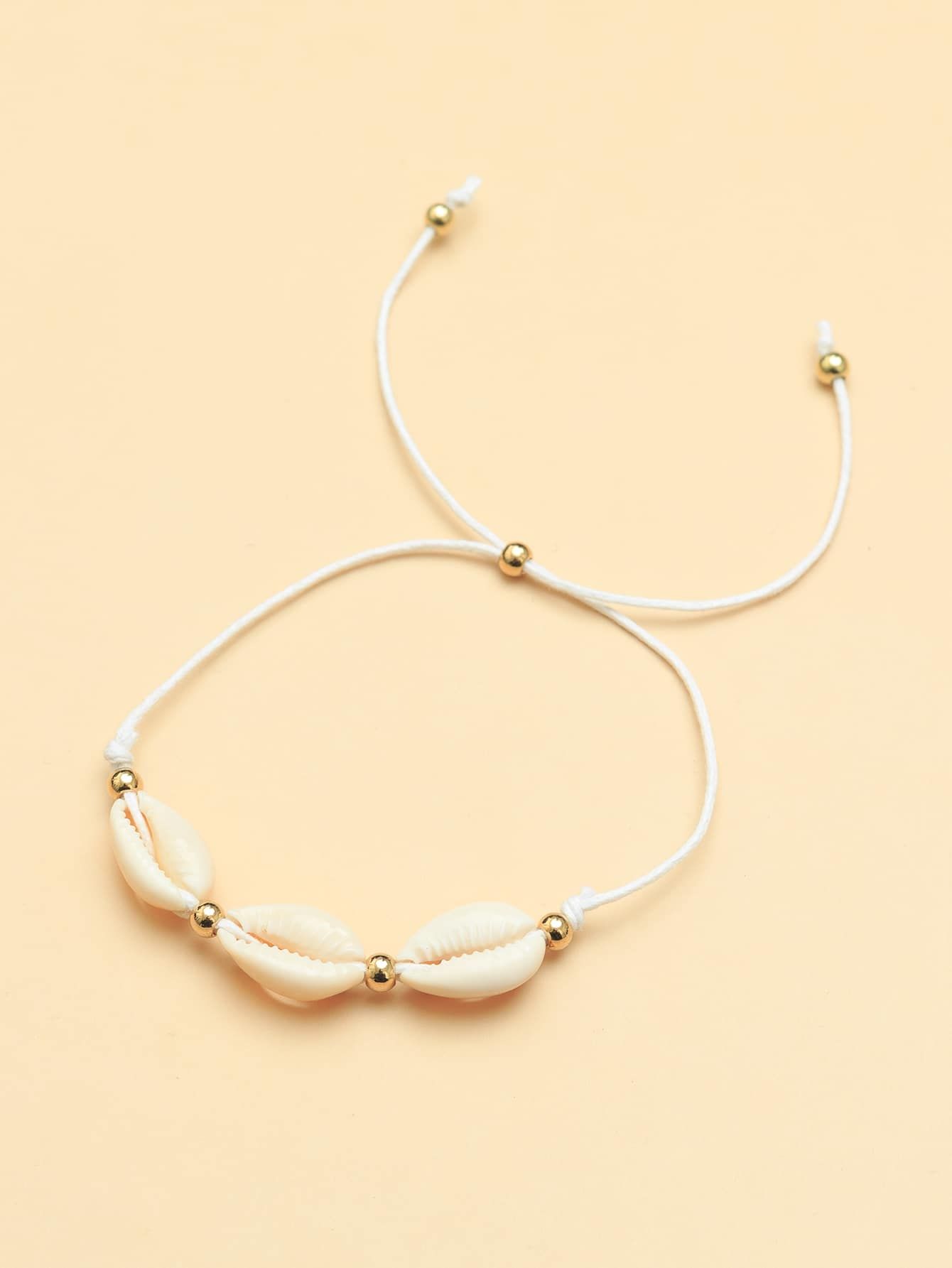 Shell Decor Adjustable Bracelet | SHEIN