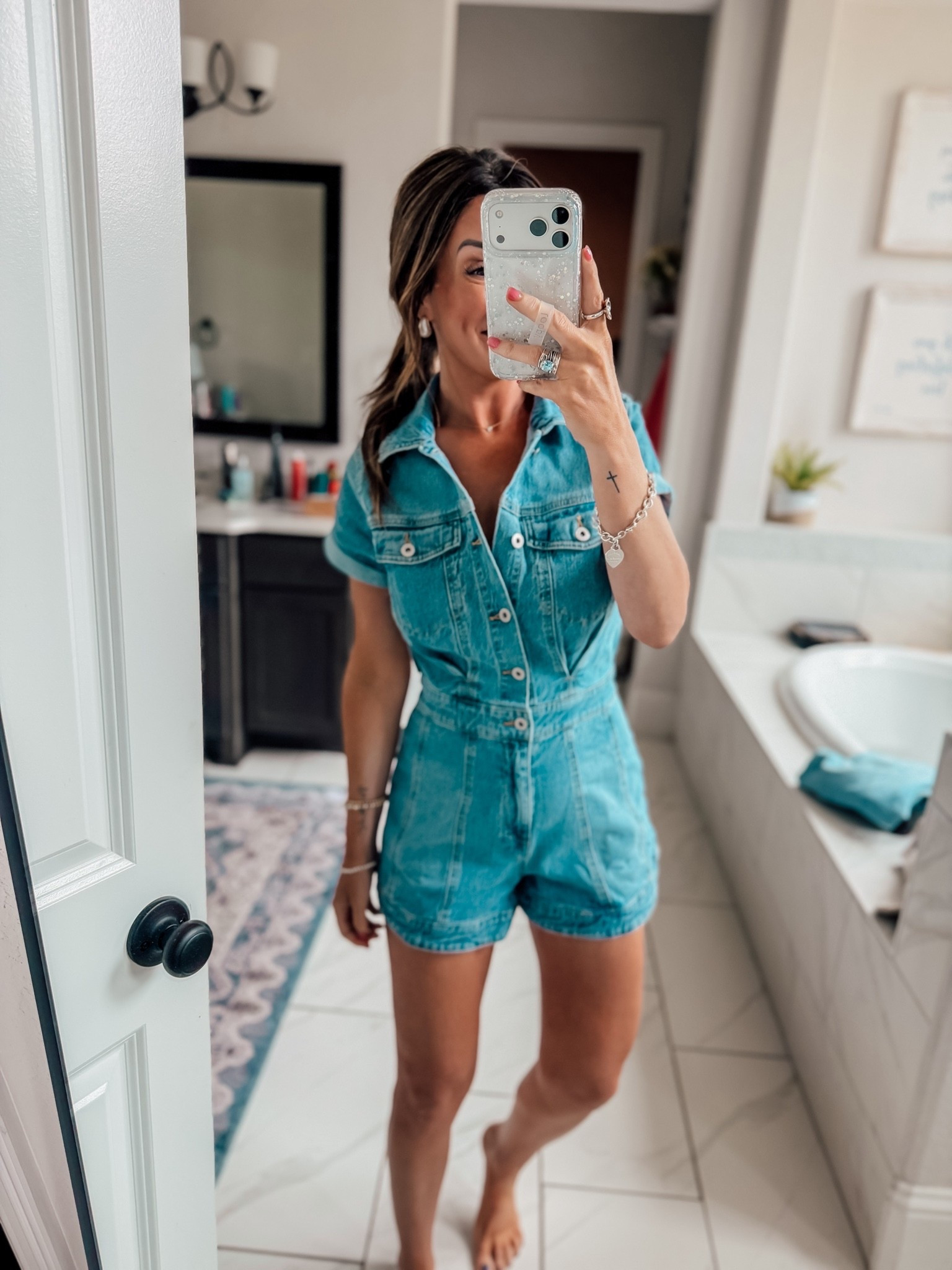 Wearing an XS in this Walmart romper!

#LTKmomlife #LTKgrwm #LTKdayinmylife