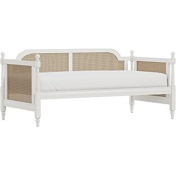 Hillsdale Melanie Wood and Cane Twin Daybed, White | Amazon (US)
