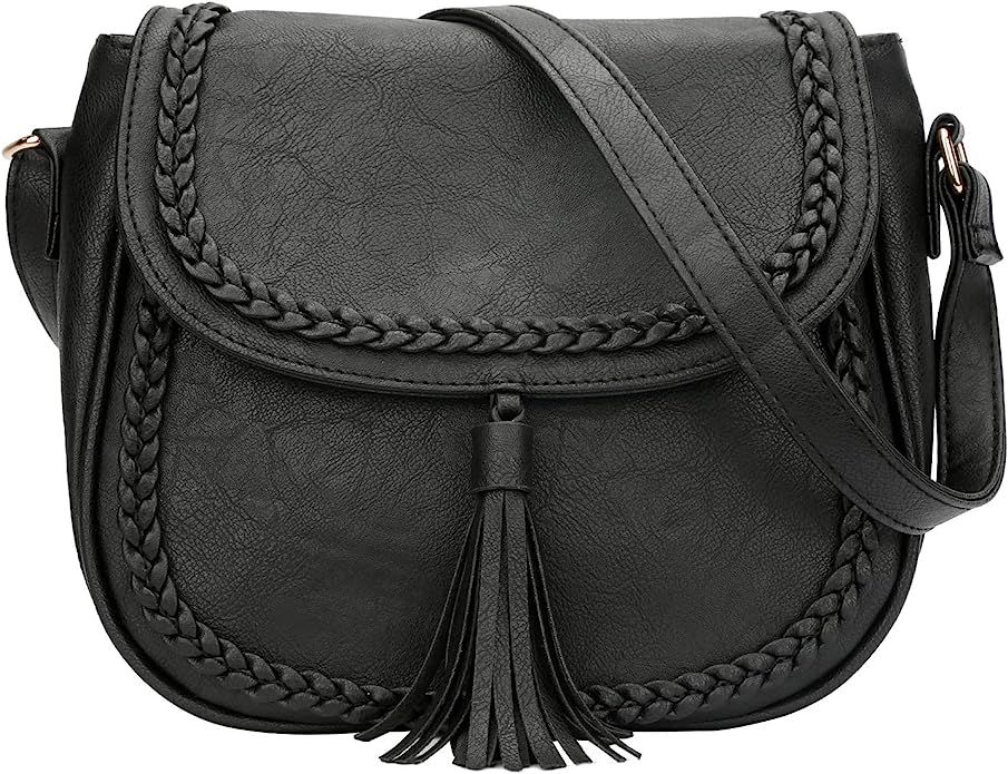 KKXIU Crossbody Bags for Women Hollow Purses with Adjustable Strap | Amazon (US)