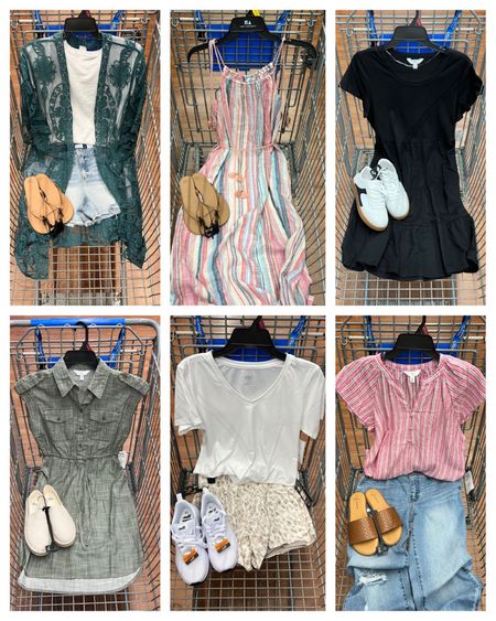 Sneak peek at this week’s Walmart outfits! Try-on coming soon. #casual affordable summer spring outfit ideas over 40 classic #walmartfashion 

#LTKStyleTip #LTKFindsUnder100 #LTKFindsUnder50