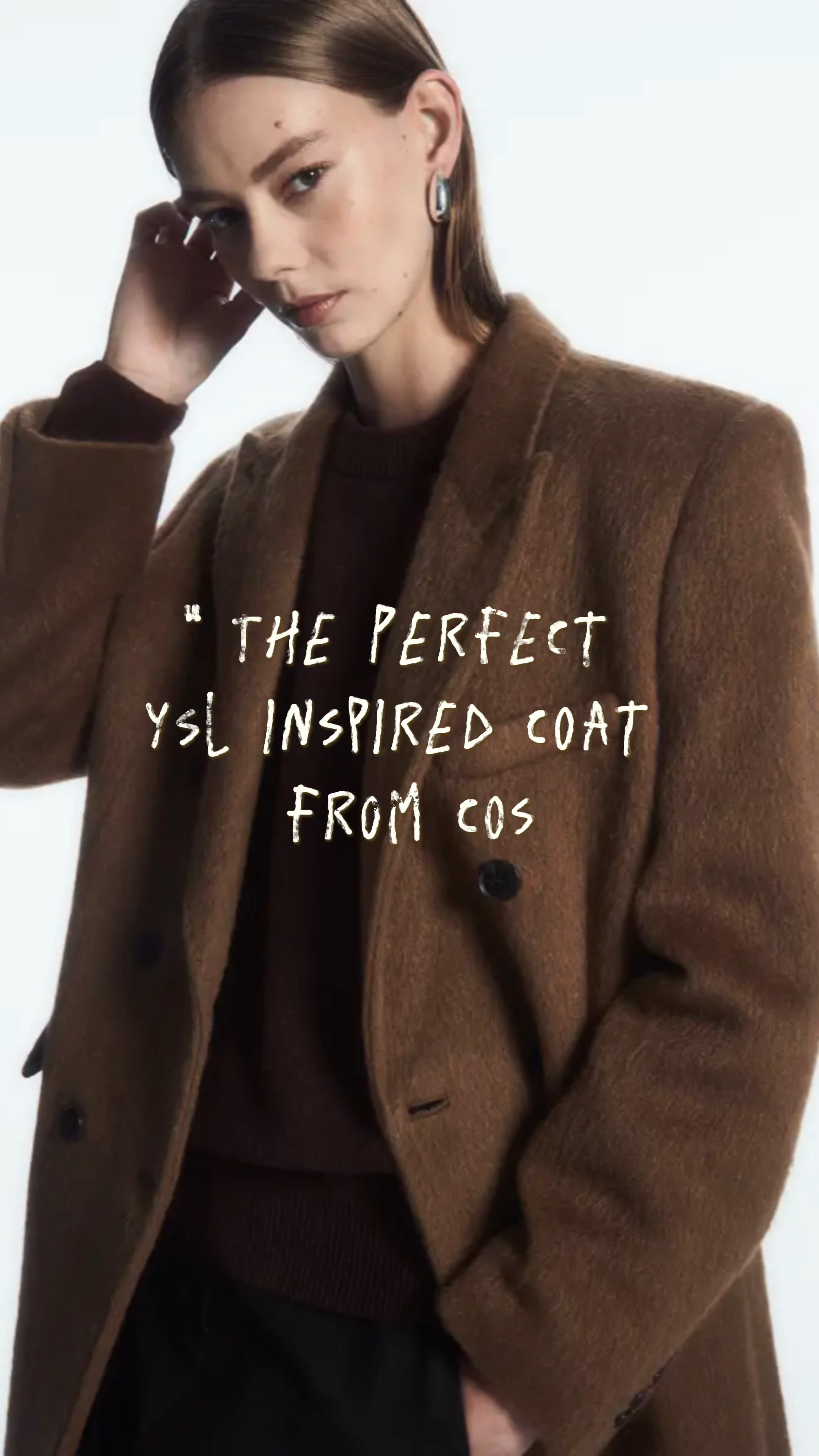 THE PERFECT YSL INSPIRED COAT FROM COS #virale 

#LTKSeasonal #LTKU #LTKGiftGuide