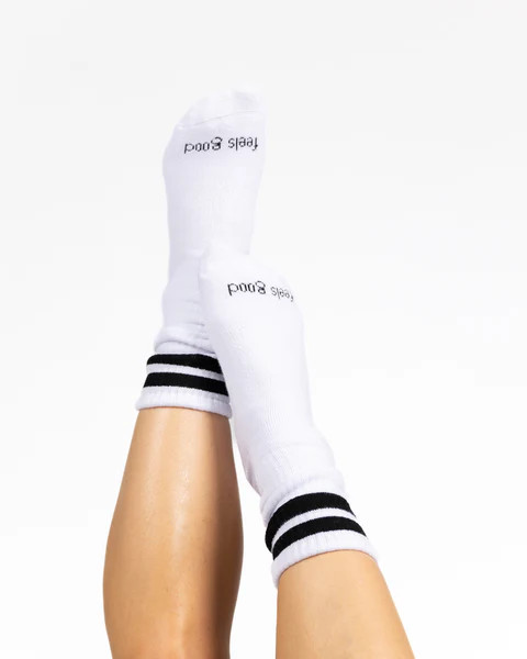 Double Stripe Crew Sock (3 Pack) | P'tula