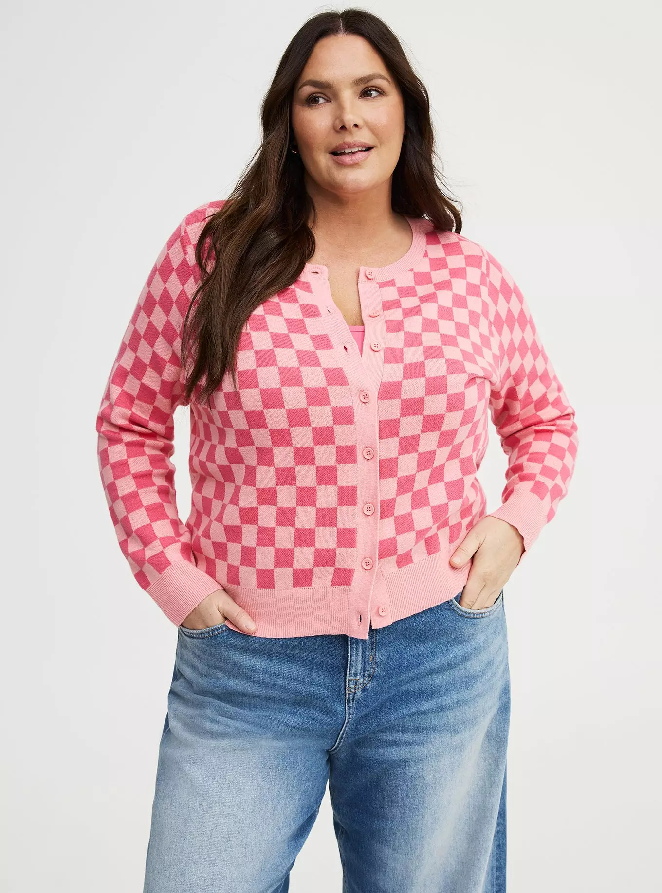 Luxe Cozy Crew Cardigan | Torrid (US & Canada)