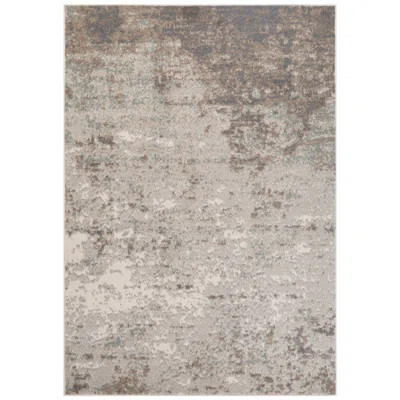 8' X 10' Gray Abstract Power Loom Area Rug | Wayfair North America