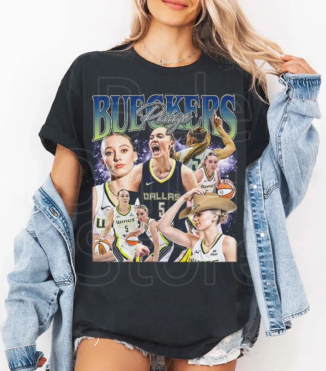 Paige Bueckers Vintage Shirt Dallas Woman Basketball | Etsy (US)