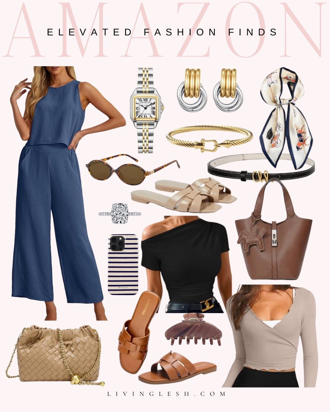 Amazon fashion | Elevated fashion | Looks for less | Designer looks for less | Amazon outfit | Jewelry | Earrings | Necklace | Affordable jewelry | Affordable fashion | Old money aesthetic

#LTKootd #LTKWorkwear