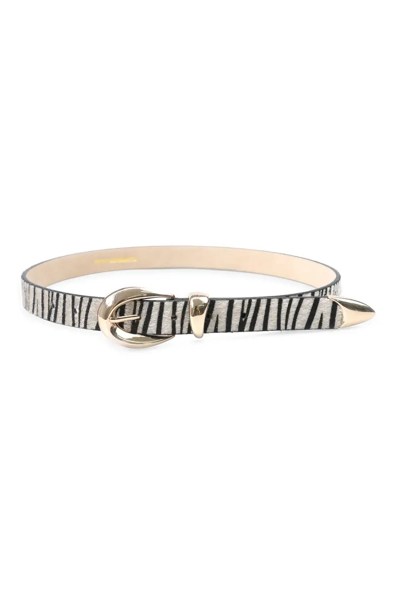 Petit Moments Marissa Faux Calf Hair Belt (Women) | Nordstrom | Nordstrom