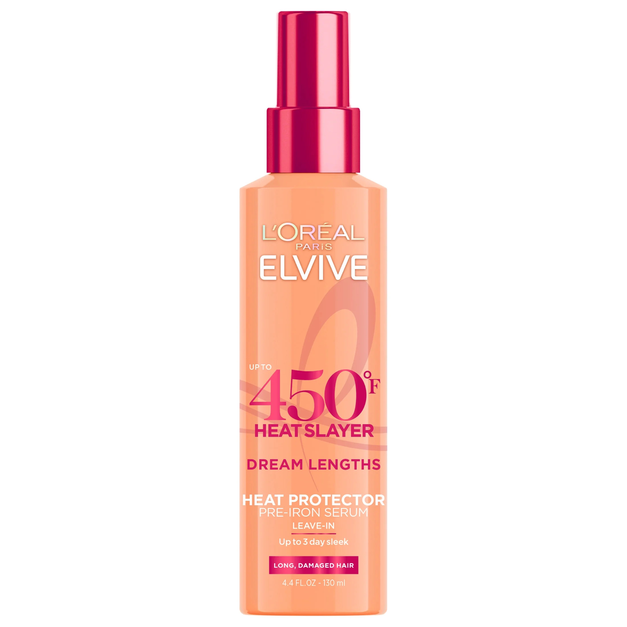 L'Oreal Paris Elvive Dream Lengths Heat Slayer Frizz Control, Pre-Iron Spray, Heat Protection, 4.... | Walmart (US)