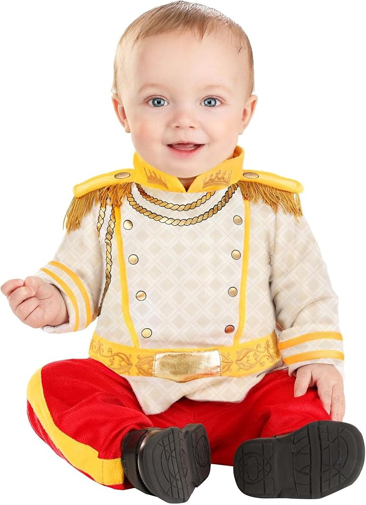 Disney's Infant Prince Charming Costume, Cinderella's Prince Charming Halloween Outfit | Amazon (US)