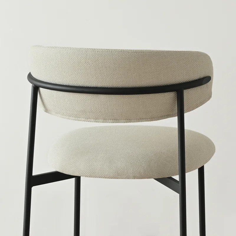 Merida Upholstered Dining Chair With Metal Legs | Wayfair North America