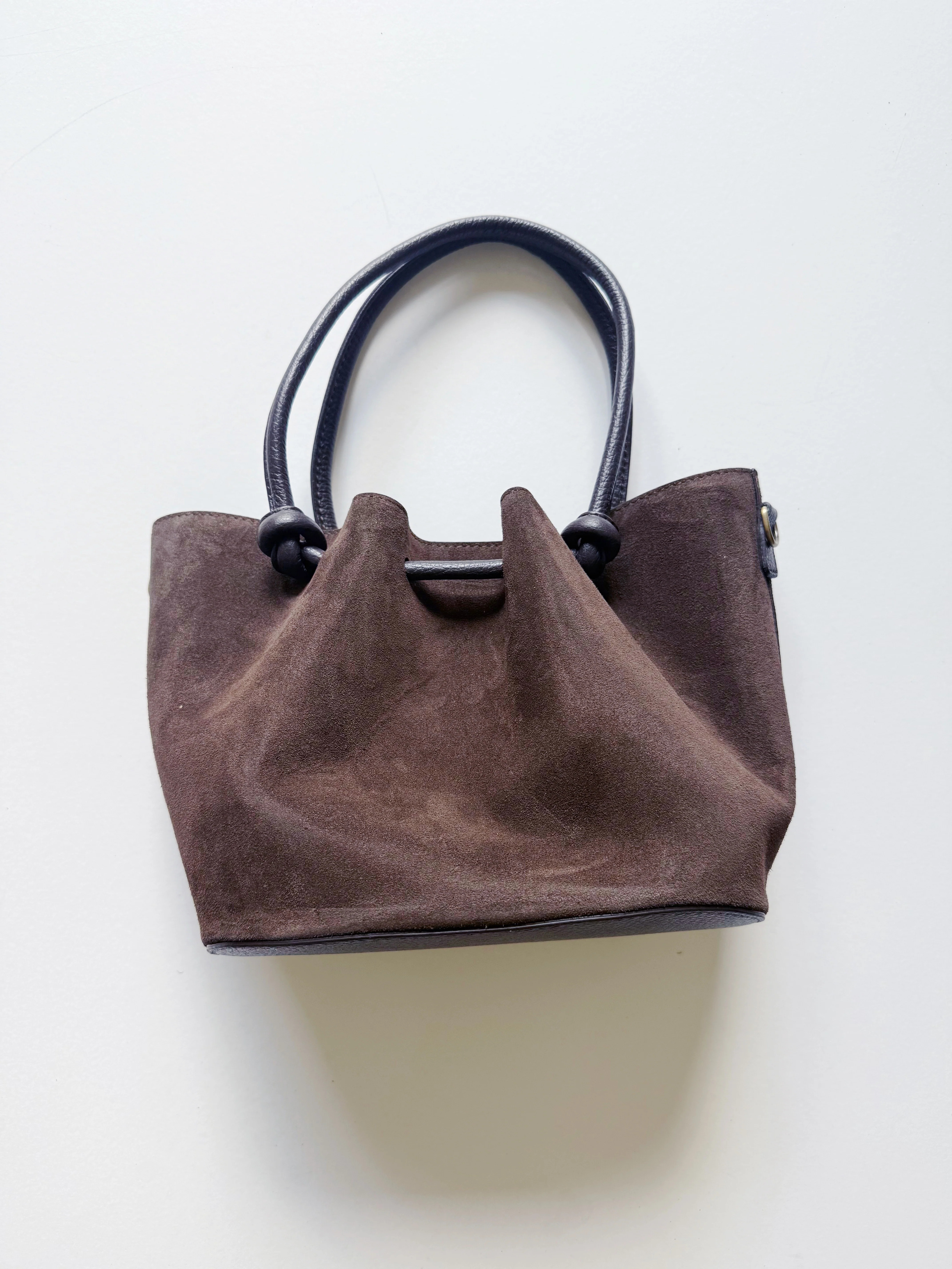 Suede Knot Bags Chocolate Brown PRE-SALE | Colores Collective