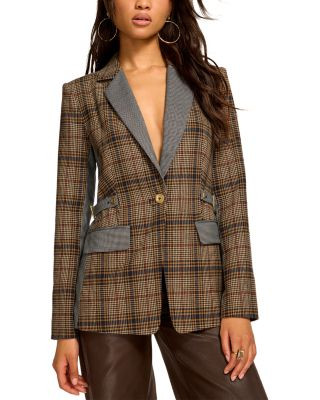 Ramy Brook Plaid Combo Blazer | Bloomingdale's (US)