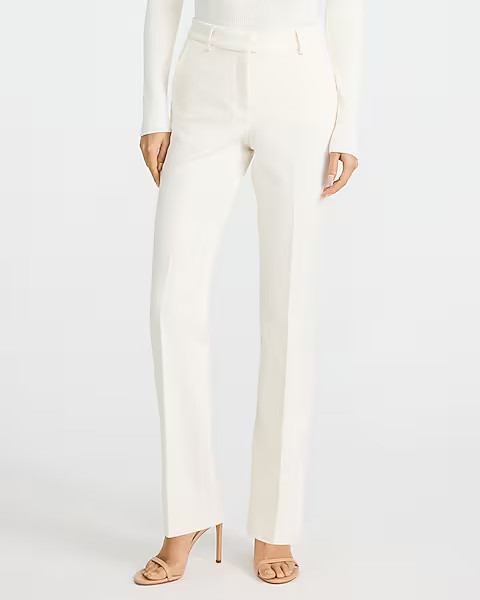 Editor Signature Stretch Mid Rise Bootcut Pant | Express