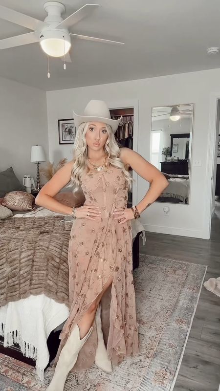 The engagement photos, dress and outfit of my literal dreams. This dress is on sale as well as the Jeffery Campbell cowgirl boots are on sale right now at Bloomingdale’s making them 170 versus 270!! 
