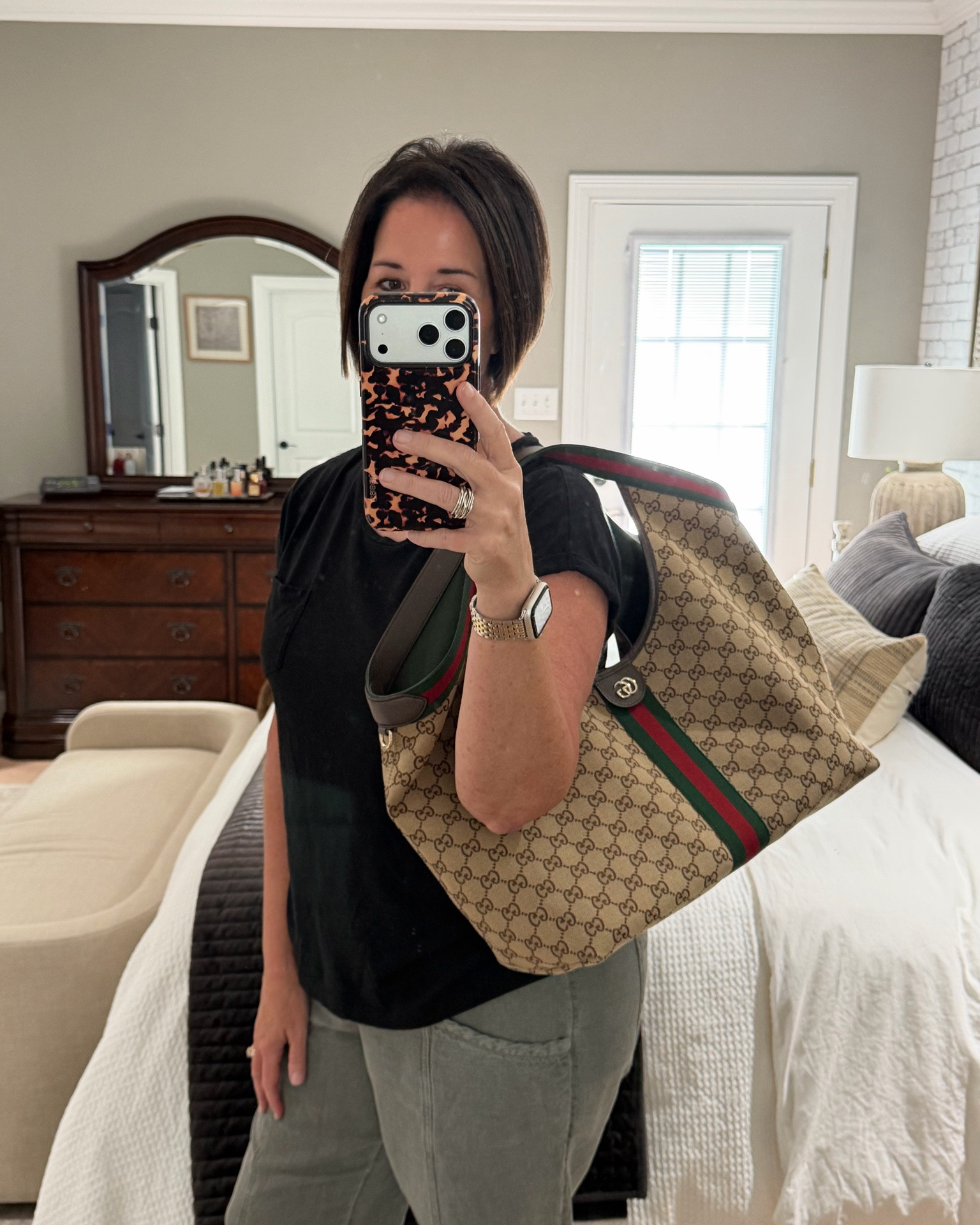 The cutest designer bag I’ve ever seen! Kinda obsessed🥰 #guccigiglio