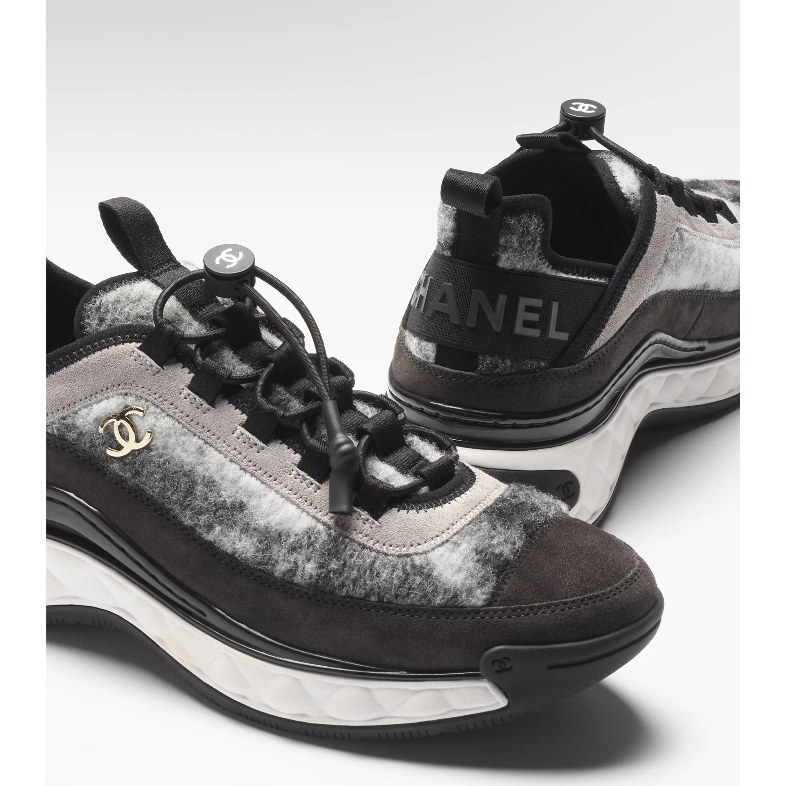 Sneakers - Fabric & suede calfskin — Fashion | CHANEL | Chanel, Inc. (US)