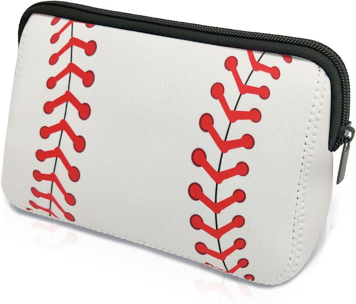 Cosmetic Bag Waterproof Neoprene Zipper Pouch Travel Portable Toiletry Makeup Bags Organizer Case... | Amazon (US)