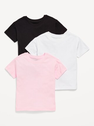 Short-Sleeve T-Shirt Variety 3-Pack for Toddler Girls | Old Navy (US)