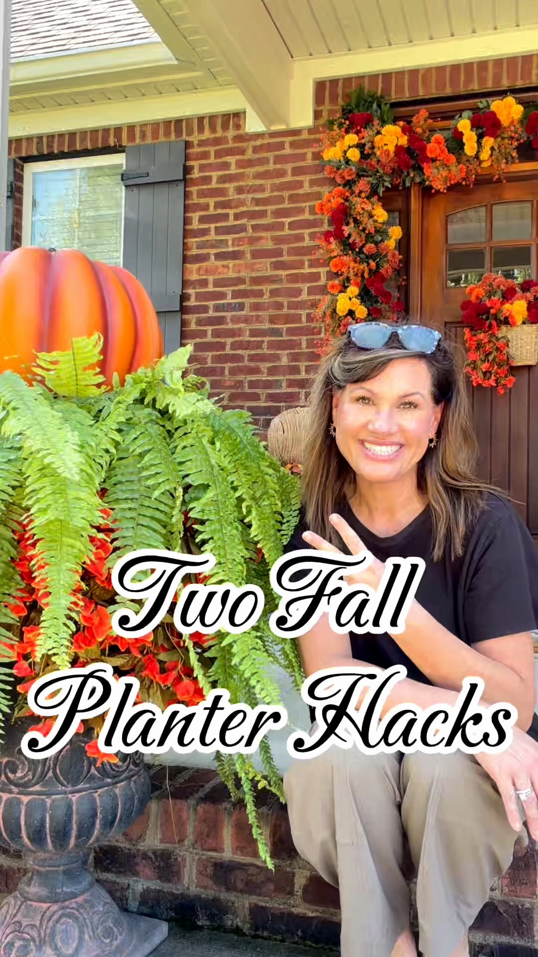 Two fall planter hacks.

#LTKU #LTKSeasonal #LTKHome