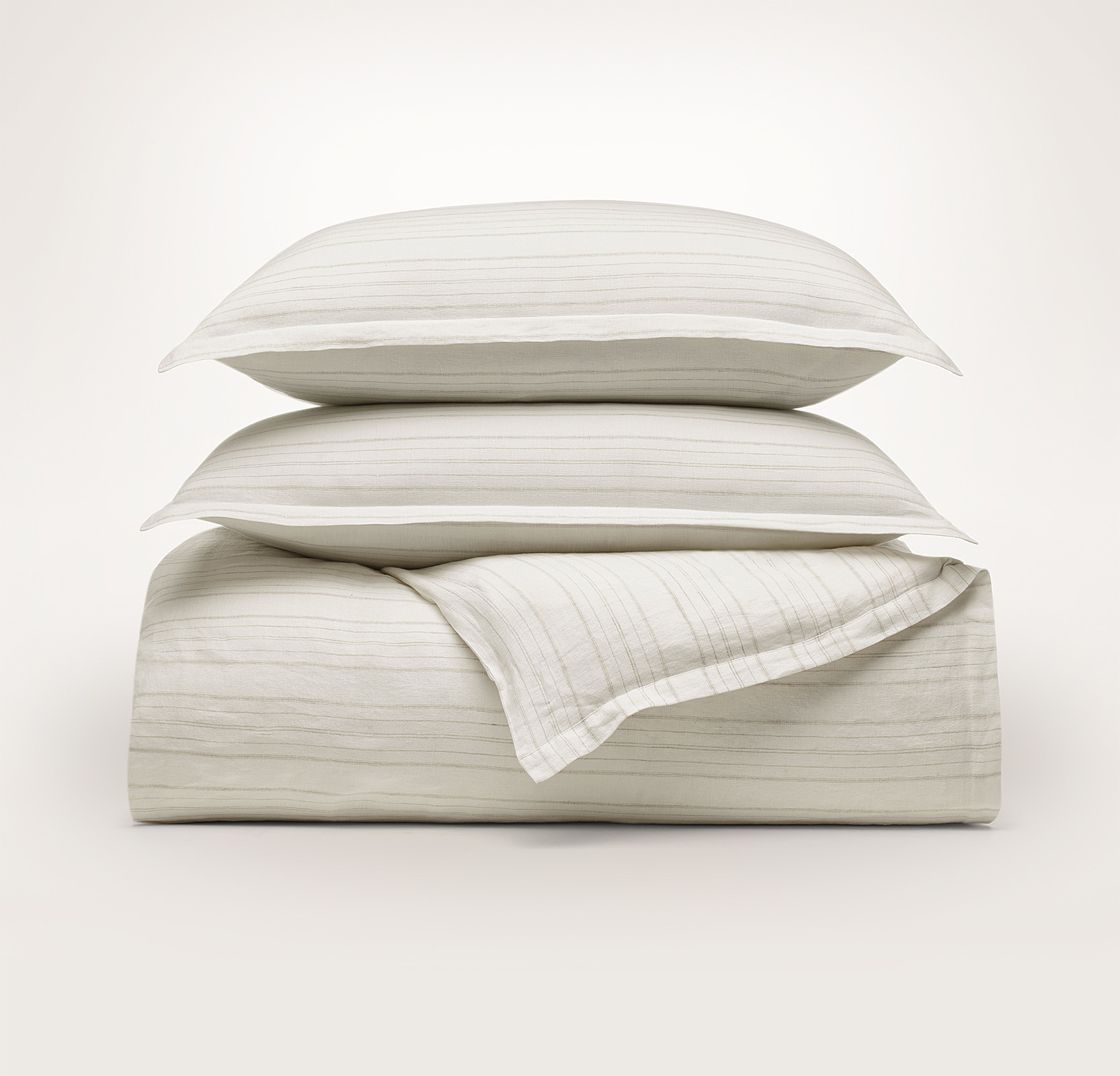 Linen Airy Stripe Duvet Set | Boll & Branch