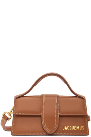 Jacquemus - Brown ‘Le Bambino’ Clutch | SSENSE