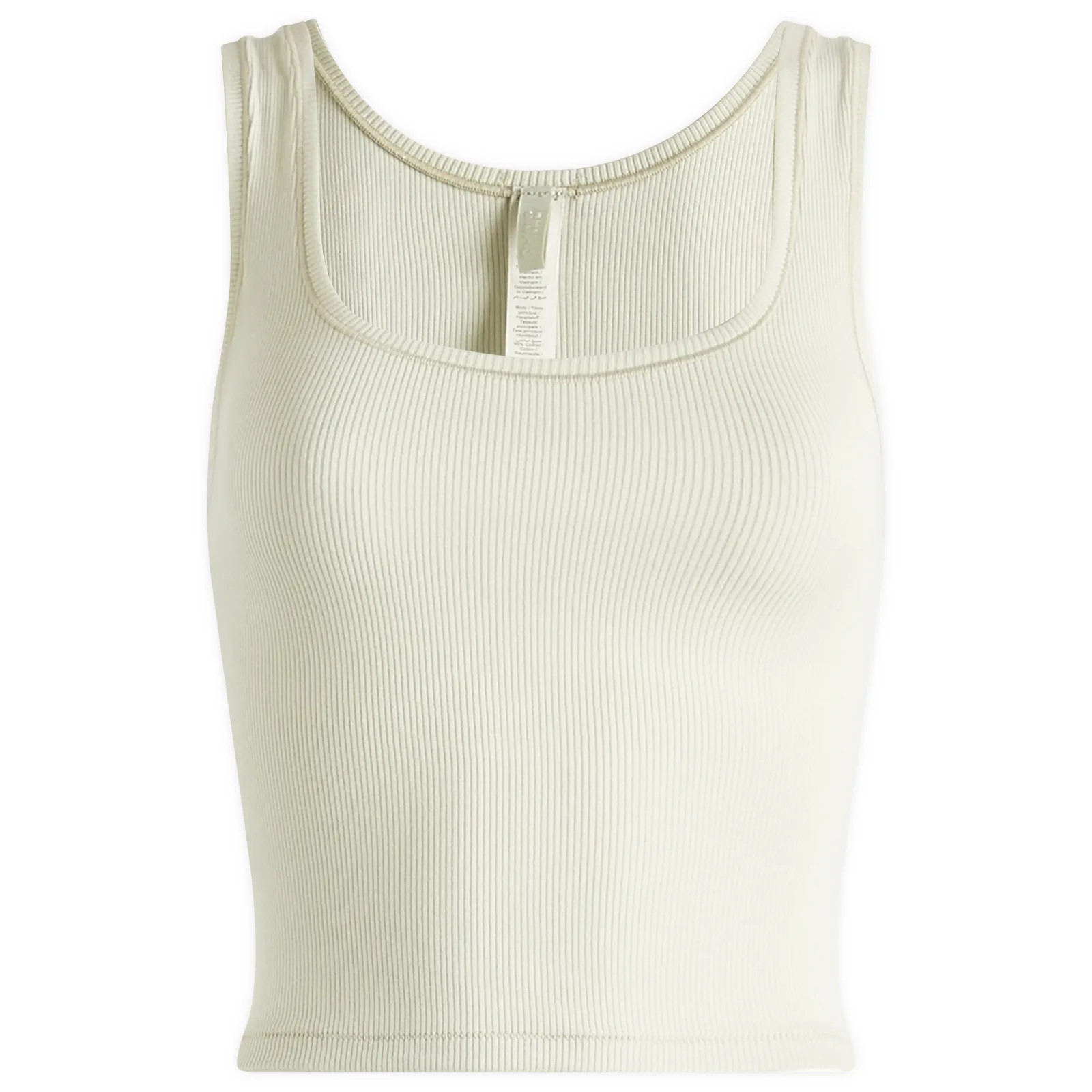 SKIMS Women's Cotton Rib Tank in Spearmint, Size X-Small | END. Clothing