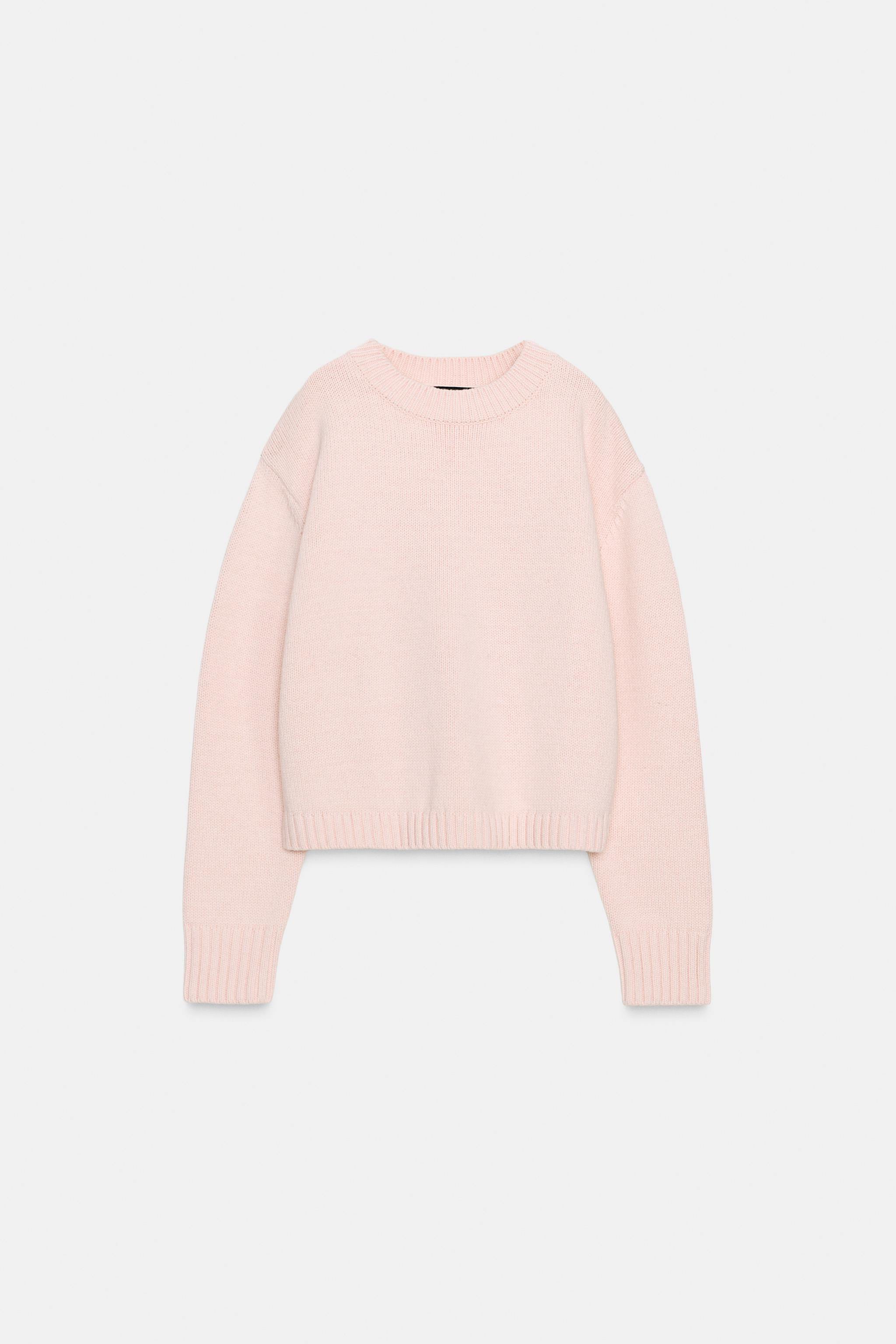 KNIT JUMPER WITH BACK DETAIL | Zara US