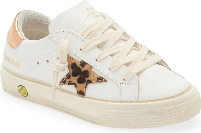 Golden Goose Kids' May Genuine Calf Hair Low Top Sneaker | Nordstrom | Nordstrom