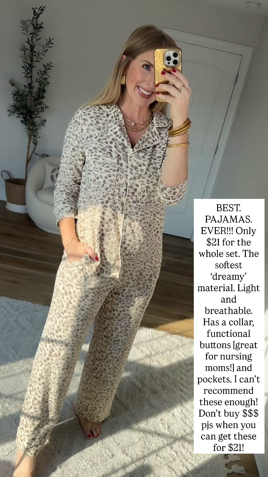 The best leopard pajamas from Walmart

#LTKootd