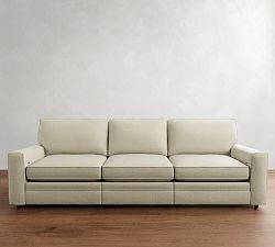Pearce Square Arm 3-Piece Reclining Sofa (106") | Pottery Barn (US)