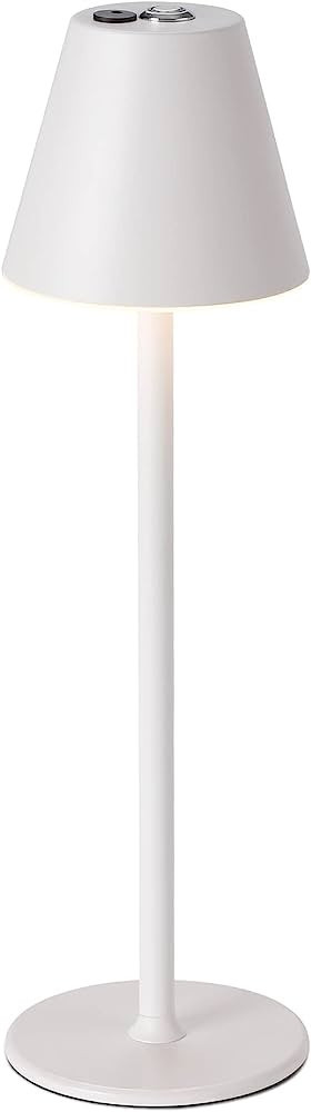 Timjorman Modern LED CordlessTable Lamp,4000mAh Rechargeable Battery Desk lamp,3 Level Brightness... | Amazon (US)