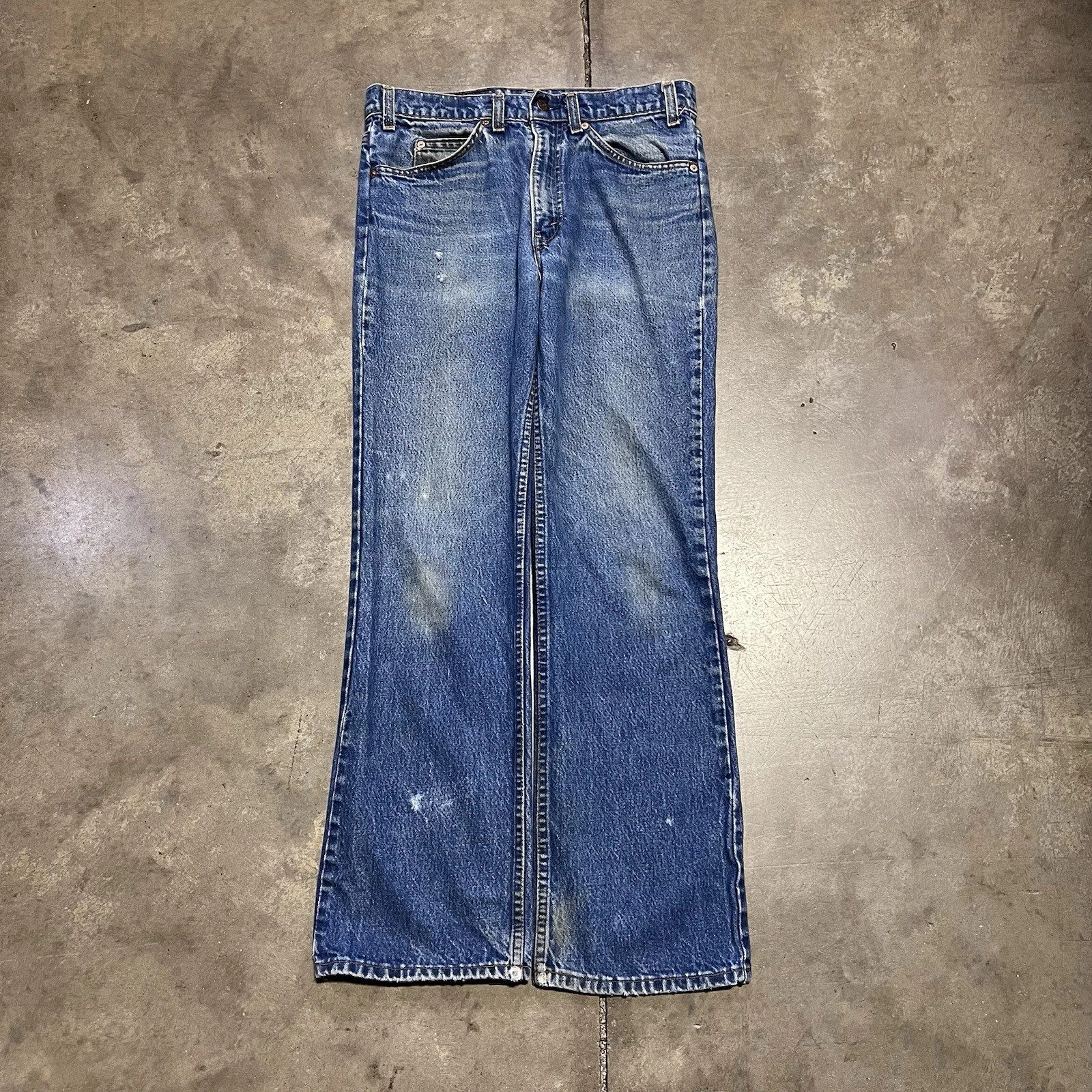 Vintage Levis 517 Orange Tab Denim Jeans Mens 32x30 Faded Western 70s 80s USA | eBay US