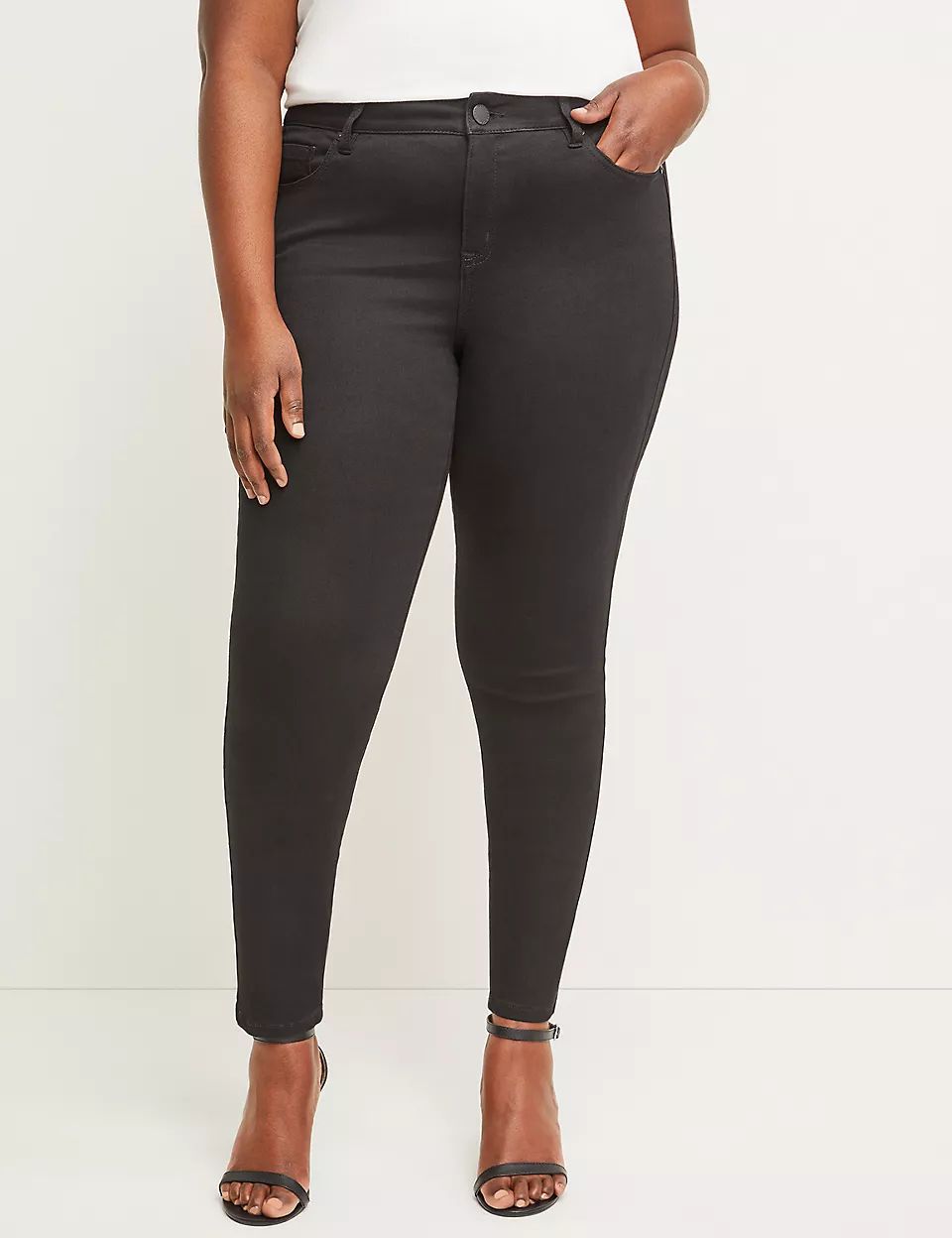 Signature Fit Skinny Jean - Black | Lane Bryant (US)