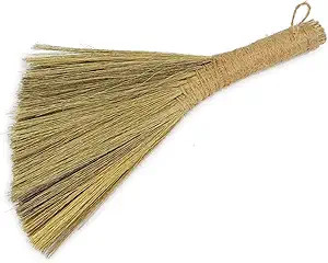 Ann Lee Design Natural Whisk Sweeping Hand Handle Broom (Small and Short, Plain) | Amazon (US)