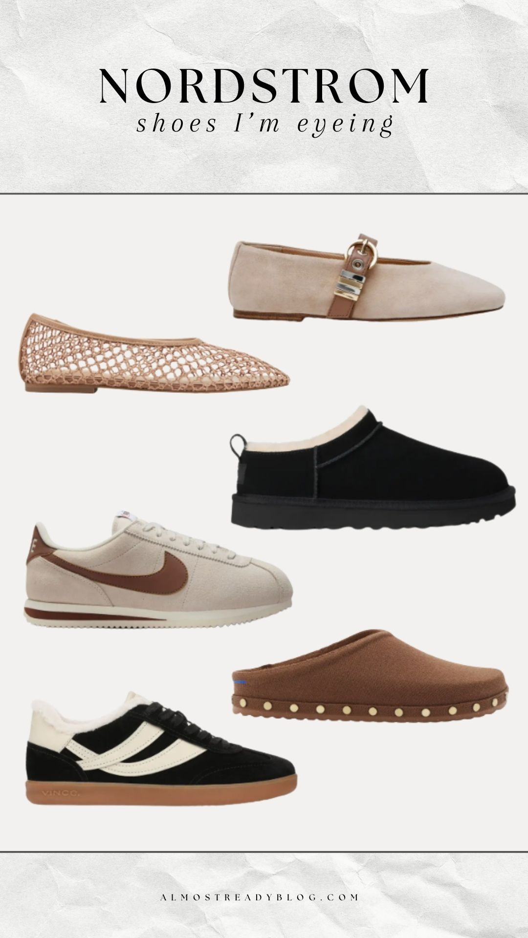 Shoes i'm eyeing from Nordstrom!! 

watchnow, new arrivals, finds under 100, finds under 50, nike, uggs, sandals, clogs, amanda west 

 #LTKSeasonal #LTKSaleAlert #LTKFindsUnder100