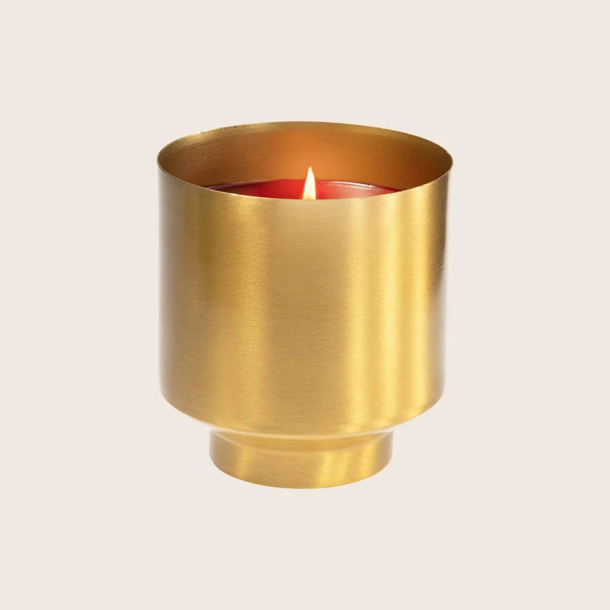 The Smell of Christmas - Large Brass Candle | Aromatique