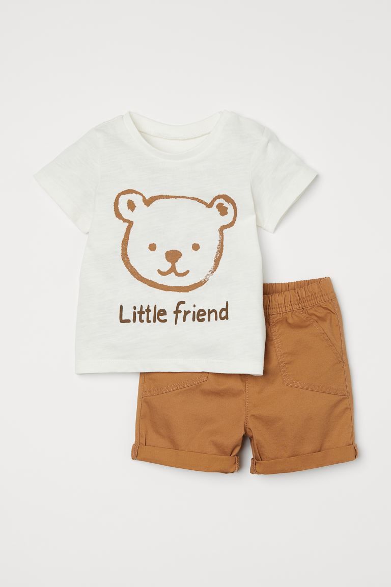 2-piece Cotton Set | H&M (US)