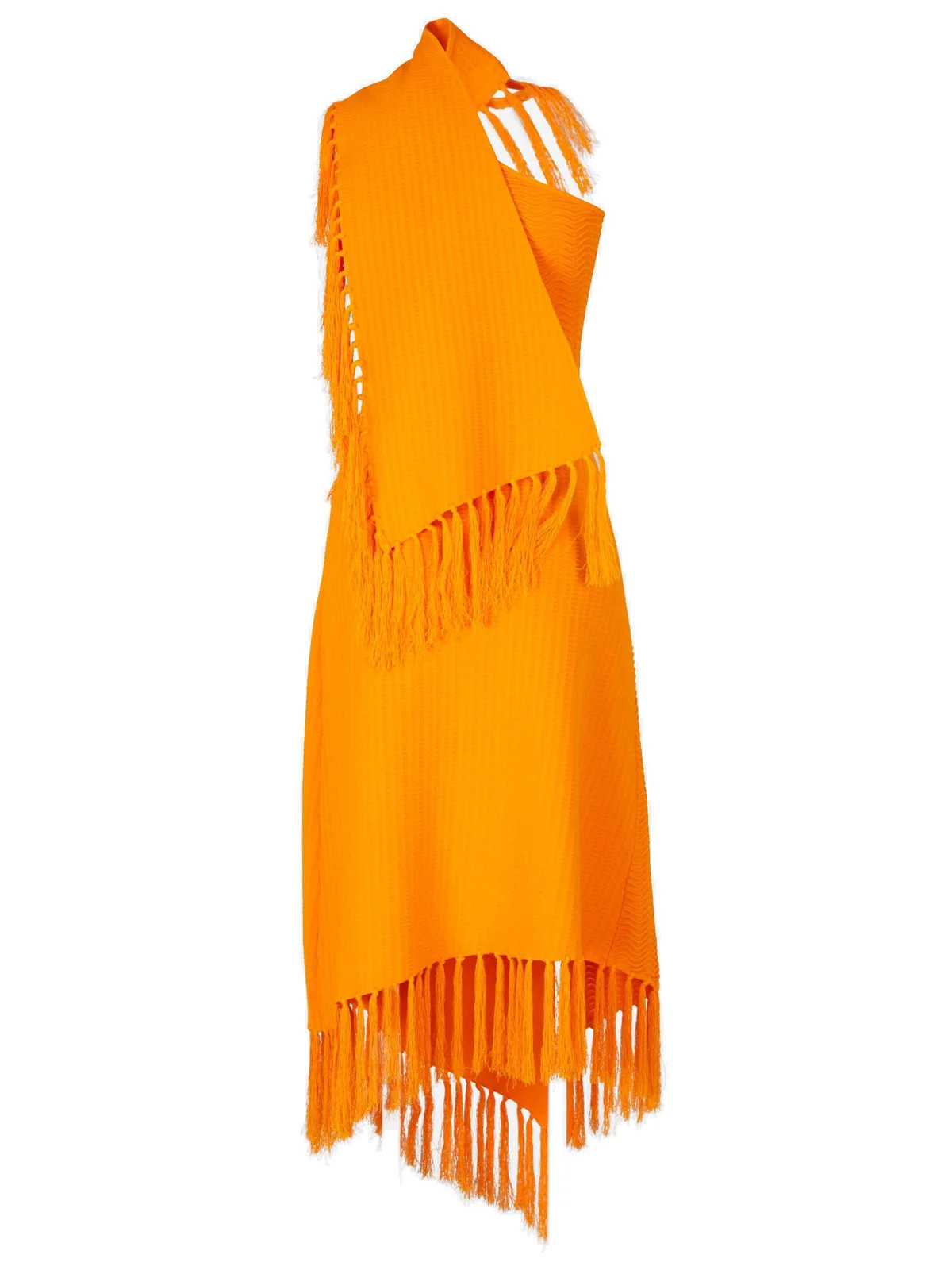 Cult Gaia Saida Knitted Asymmetric Dress | Cettire Global