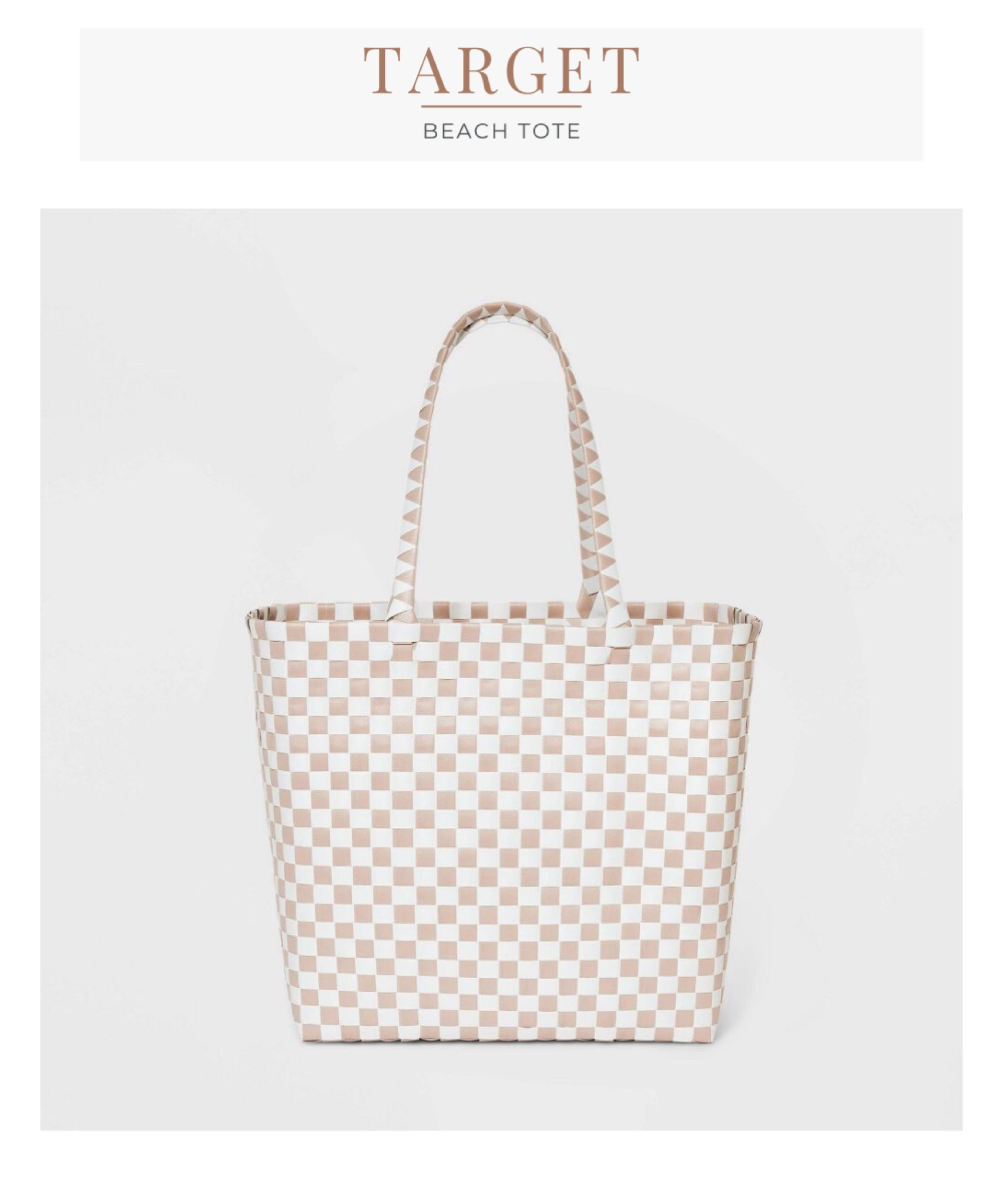 Immediately added this Target beach tote to my cart! #targetfind 

#LTKFind #LTKitbag #LTKstyletip
