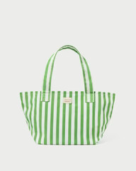 Ellis Green Stripe Packable Tote | Loeffler Randall