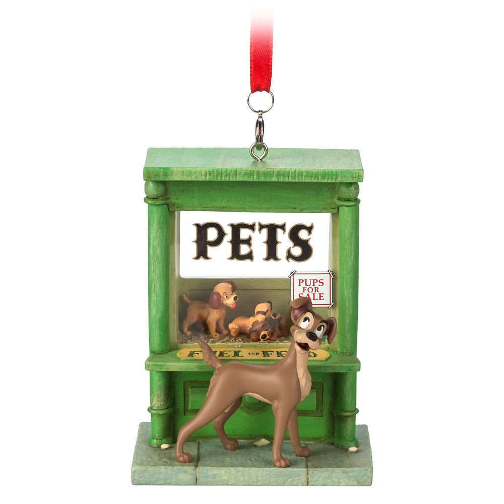 Tramp Sketchbook Ornament – Lady and the Tramp | Disney Store