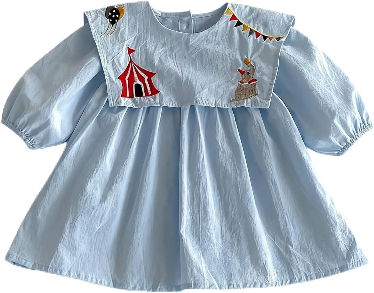 Spring Baby Toddler Girls' Long Sleeve Princess Dress - Cute & Stylish Outfit for Spring/Fall | Amazon (US)