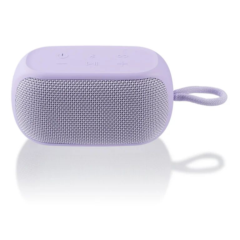 onn. Small Rugged Speaker with Bluetooth Wireless Technology, Purple | Walmart (US)