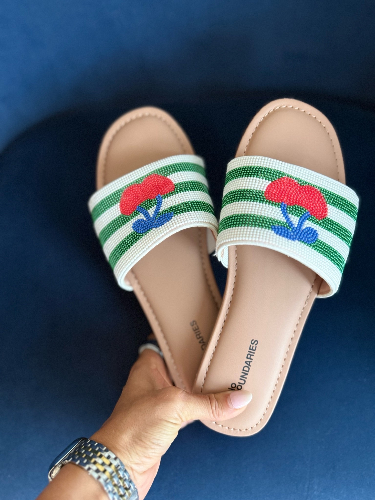 Cute cherry sandals for summer