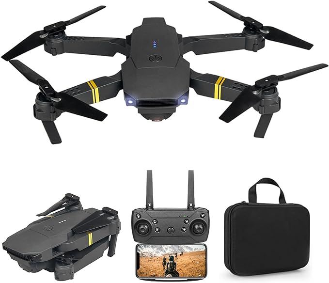 Black Falcon 4K Drone with Camera | Quadcopter Drones for Kids, Adults, Beginners and Pros | HD P... | Amazon (US)